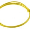 CAT6A U/UTP Thin RJ45 2m YELLOW Patch Cable Latch Protection 30AWG, LSZH