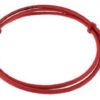 CAT6A U/UTP Thin RJ45 5m RED Patch Cable Latch Protection 30AWG, LSZH