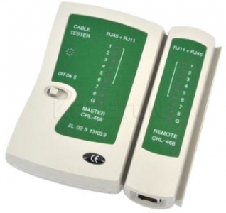 AVEC RJ45 / RJ11 kaapelitesteri