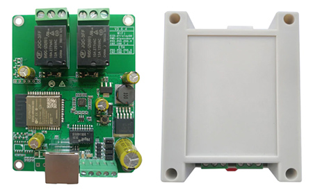 Ethernet IOT Relay 2xDI/2xDO/RJ45/WiFi DIN – eSoft – Verkkokauppa