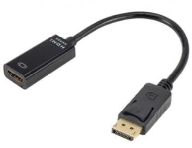 DTECH DisplayPort to HDMI 4k cable 25cm 2160P