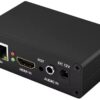 DTECH HDMI-IP-videokooderi H.265/H.264, 1080p 1x LAN, 1x 3.5mm audio
