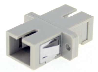 Adapter Multimode OM1 SC Duplex, Beige