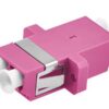 Adapter Multimode OM4 LC Duplex, Violet