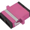 Adapter Multimode OM4 SC Duplex, Violet
