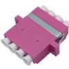 Adapter Multimode OM4 LC Quatro, Violet