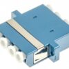 Adapter Singlemode LC/UPC Quatro, Blue