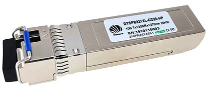 SFP+ 10GBase WDM/BiDi 20km, Tx1330 Rx1270 Singlemode, LC, DDM