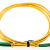 LC(APC)-LC(APC) SM 9/125 OS2 0.5m Duplex-kuitukaapeli LSZH