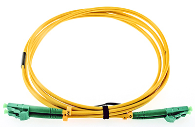 LC(APC)-LC(APC) SM 9/125 OS2 1.5m Duplex-kuitukaapeli LSZH