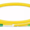 LC(APC)-SC(APC) SM 9/125 OS2 1m Duplex-kuitukaapeli LSZH