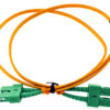 SC(APC)-SC(APC) SM 9/125 OS2 3m Duplex-kuitukaapeli LSZH