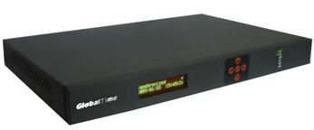 NTP Time Server, 60.000 terminals, 1x LAN GPS, OCXO, 2x Power Supply