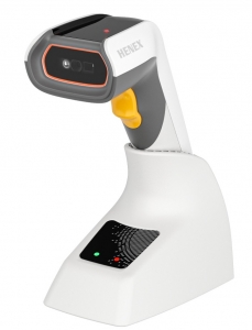 HENEX H310RC Wireless 2D Scanner USB/Cradle Bluetooth/WiFi, 640x480 @ 30scan/s, White