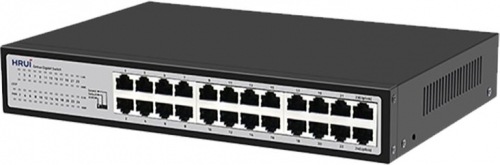 HRUI 24x10/100/1000 Switch 19''