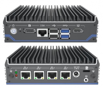 NANO PC N100 4x 100/1000/2500Base-T, 4x USB 1x RS-232, HDMI+DP, SO-DDR4