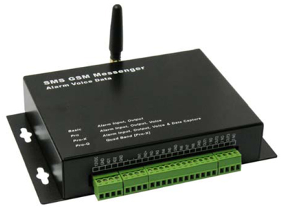 GSM SMS ALARM 8xIN 3xRELAY 2x A/D, SMS + Voice