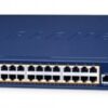 24x10/100/1000T + 4x10G SFP PoE+ 720W 802.3af/at, L3