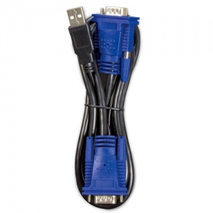 1.8M USB KVM Cable with built-in PS2 to USB