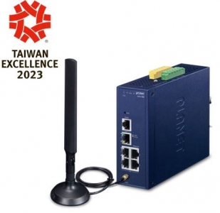 Industrial LoRaWAN Gateway, 5x LAN Modbus, Dual WAN, EU868