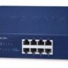 8x 10/100/1000/2500BaseT + SFP+ / 10G Switch Ethernet Unmanaged, 12/19''