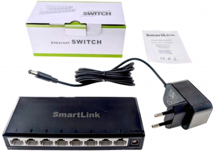 SmartLink SL-8ET 8x 10/100/1000 Switch unmanaged